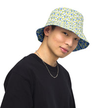 Load image into Gallery viewer, IAtomic Apparel&#39;s Blue Canary Reversible bucket hat