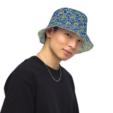 Load image into Gallery viewer, IAtomic Apparel&#39;s Blue Canary Reversible bucket hat