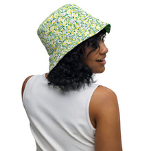 Load image into Gallery viewer, IAtomic Apparel&#39;s Green Canary Reversible bucket hat