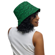 Load image into Gallery viewer, IAtomic Apparel&#39;s Mean Green Reversible bucket hat