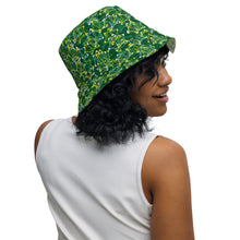 Load image into Gallery viewer, IAtomic Apparel&#39;s Green Canary Reversible bucket hat