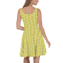 Load image into Gallery viewer, IAtomic Apparel&#39;s Canary Blue Flare Dress