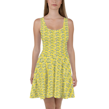 Load image into Gallery viewer, IAtomic Apparel&#39;s Canary Blue Flare Dress