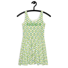 Load image into Gallery viewer, IAtomic Apparel&#39;s Canary Green Flare Dress