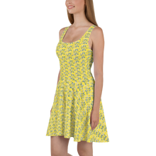 Load image into Gallery viewer, IAtomic Apparel&#39;s Canary Blue Flare Dress