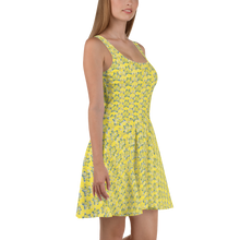 Load image into Gallery viewer, IAtomic Apparel&#39;s Canary Blue Flare Dress