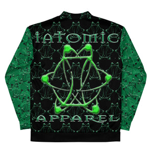 IAtomic Apparel's Mean Green Unisex Bomber Jacket