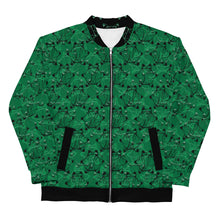 Load image into Gallery viewer, IAtomic Apparel&#39;s Mean Green Unisex Bomber Jacket