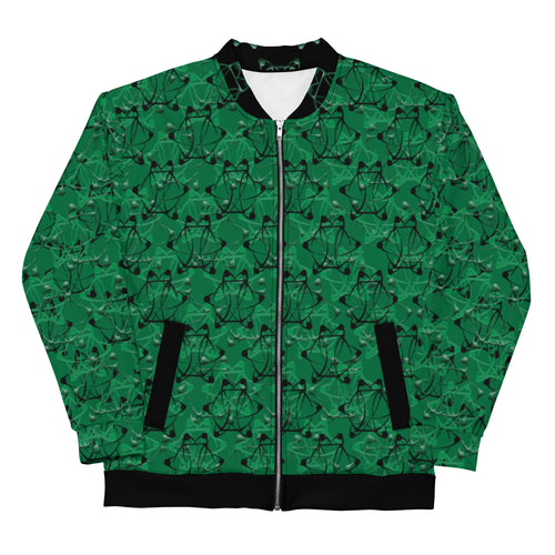 IAtomic Apparel's Mean Green Unisex Bomber Jacket