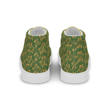 Load image into Gallery viewer, IAtomic Apparel&#39;s  CammoGold Men’s high top NotChux