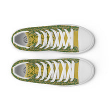 Load image into Gallery viewer, IAtomic Apparel&#39;s  CammoGold Men’s high top NotChux