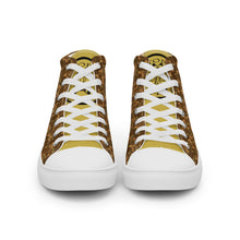 Load image into Gallery viewer, IAtomic Apparel&#39;s  Brown Goldor Men’s high top NotChux