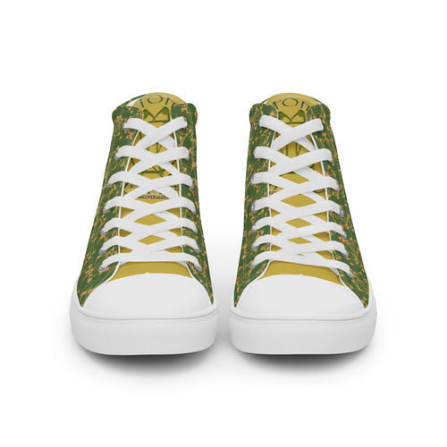 IAtomic Apparel's  CammoGold Men’s high top NotChux