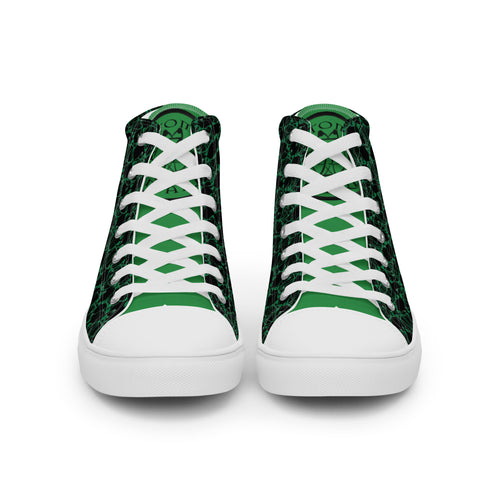 IAtomic Apparel's  Mean Green Men’s high top NotChux