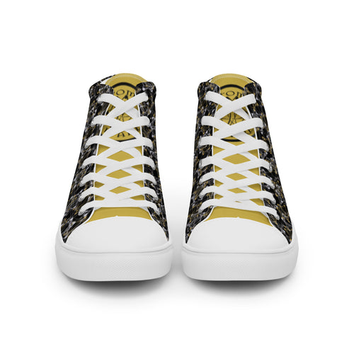 IAtomic Apparel's Gold Standard Men’s NotChux high top canvas shoes