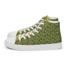 Load image into Gallery viewer, IAtomic Apparel&#39;s  CammoGold Men’s high top NotChux