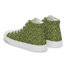 Load image into Gallery viewer, IAtomic Apparel&#39;s  CammoGold Men’s high top NotChux