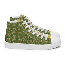 Load image into Gallery viewer, IAtomic Apparel&#39;s  CammoGold Men’s high top NotChux