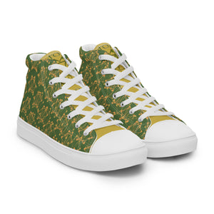 IAtomic Apparel's  CammoGold Men’s high top NotChux