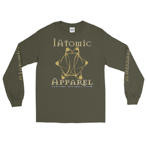 IAtomic Apparel's Gold Standard Square Block Long Sleeve Shirt