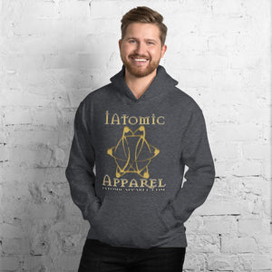 IAtomic Apparel's Gold Standard Square Logo Unisex Hoodie