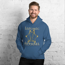 Load image into Gallery viewer, IAtomic Apparel&#39;s Gold Standard Square Logo Unisex Hoodie