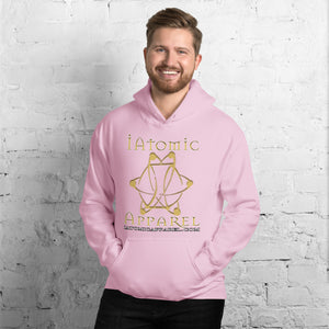 IAtomic Apparel's Gold Standard Square Logo Unisex Hoodie