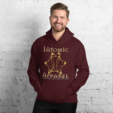 Load image into Gallery viewer, IAtomic Apparel&#39;s Gold Standard Square Logo Unisex Hoodie