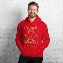 Load image into Gallery viewer, IAtomic Apparel&#39;s Gold Standard Square Logo Unisex Hoodie