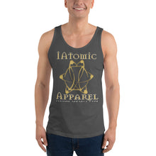 Load image into Gallery viewer, IAtomic Apparel&#39;s Gold Standard Athletic Unisex Tank Top