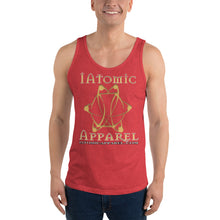 Load image into Gallery viewer, IAtomic Apparel&#39;s Gold Standard Athletic Unisex Tank Top