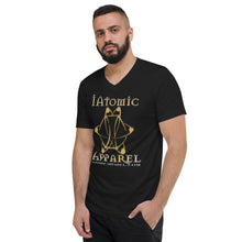 Load image into Gallery viewer, IAtomic Apparel&#39;s Gold Standard Unisex Short Sleeve V-Neck T-Shirt