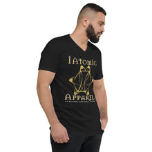 Load image into Gallery viewer, IAtomic Apparel&#39;s Gold Standard Unisex Short Sleeve V-Neck T-Shirt