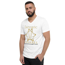 Load image into Gallery viewer, IAtomic Apparel&#39;s Gold Standard Unisex Short Sleeve V-Neck T-Shirt