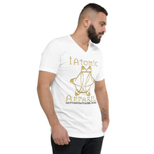 Load image into Gallery viewer, IAtomic Apparel&#39;s Gold Standard Unisex Short Sleeve V-Neck T-Shirt